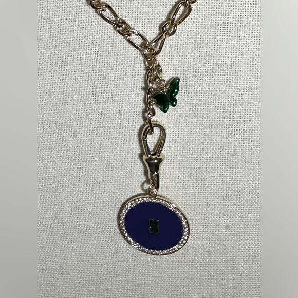 Anthropologie Bee & Butterfly Charm Necklace MISSING BEE CHARM - Picture 4 of 6